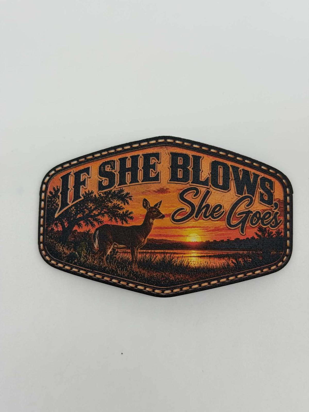 She blows, She goes