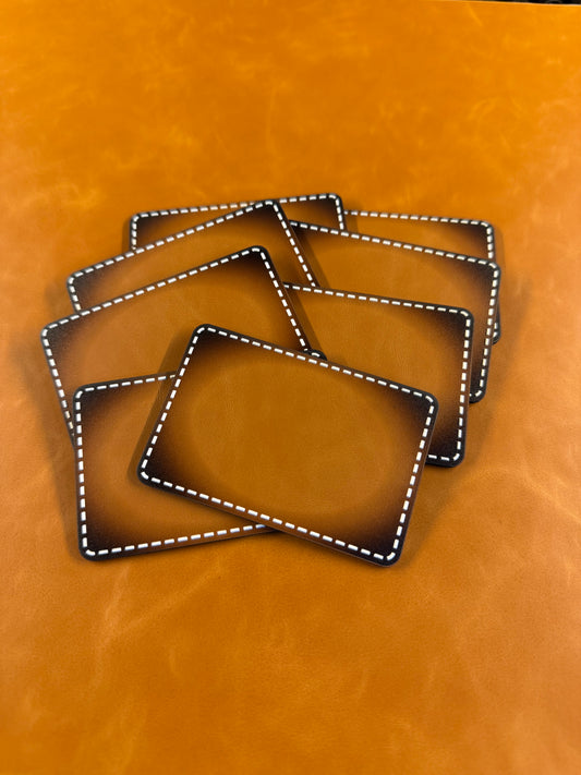 Stained and Stiched Patch - Rectangle